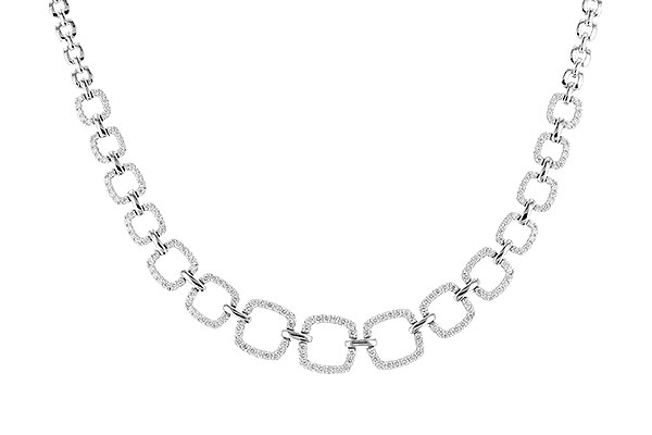 B327-45418: NECKLACE 1.30 TW (17 INCHES)