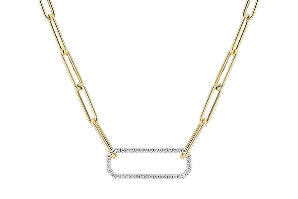 E328-28181: NECKLACE .50 TW (17 INCHES)