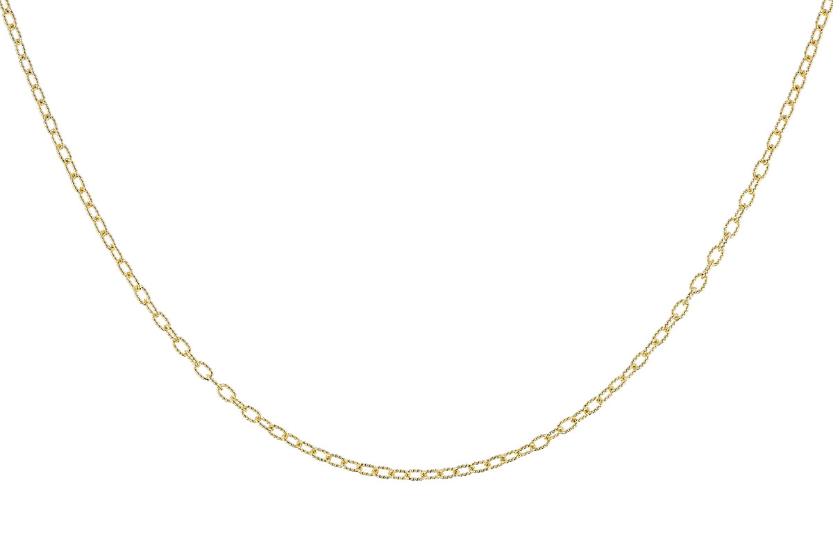E328-33617: ROLO LG (18IN, 2.3MM, 14KT, LOBSTER CLASP)