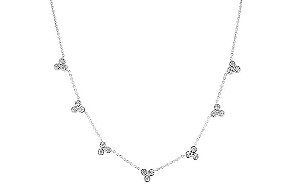 G328-29081: NECKLACE .36 TW (18")