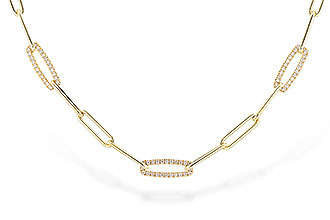 K328-28181: NECKLACE .75 TW (17 INCHES)