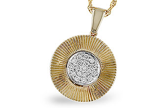 B329-20836: NECKLACE .21 TW