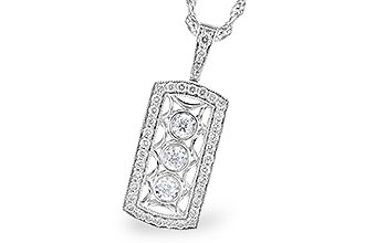 C327-42690: NECKLACE .40 TW