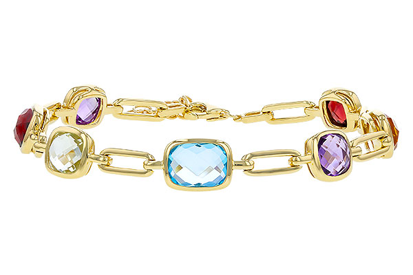 C329-22690: BRACELET 8.87 TW SEMI-PREC (GT,CIT,AMY,G.AMY,BT)