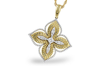 H328-36299: NECKLACE .24 TW