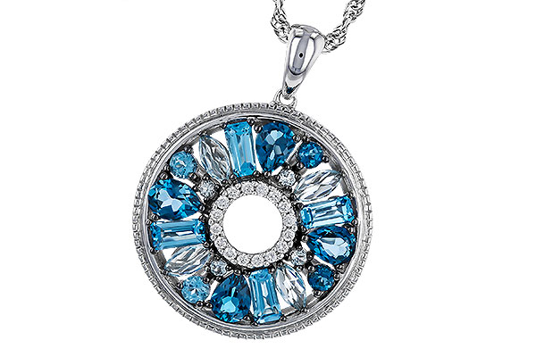 H329-22672: NECKLACE 1.67 BLUE TOPAZ 1.72 TGW