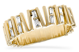 M244-69017: LDS DIA WED RG .24 TW BAGUETTES